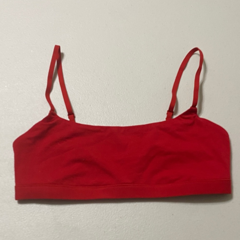 SKIMS Red Bralette